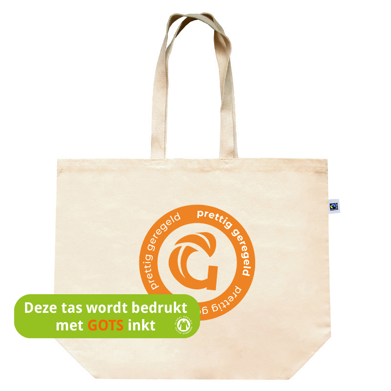 Big shopper ecru | Fairtrade